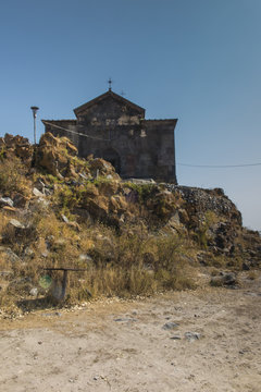 Sevanavank is a monastic complex located on the northwest coast of Lake Sevan in the Gegharkunik Province of Armenia, not far from the town of Sevan