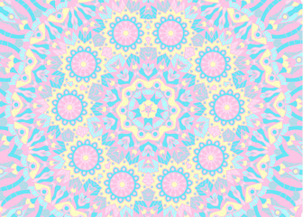 Abstract background of a mandala