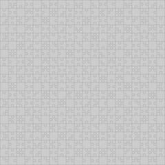 400 Grey Puzzles. Vector Illustration.