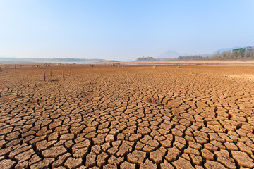 Cracked dry land without water.Abstract background.