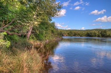 Interstate State Park is located on the St. Croix River by Taylor Falls, Minnesota