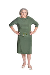 beautiful senior woman