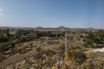 Shore of Lake Sevan in the area of Sevanavank monastery
