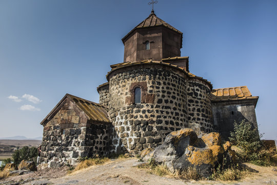 Sevanavank is a monastic complex located on the northwest coast of Lake Sevan in the Gegharkunik Province of Armenia, not far from the town of Sevan