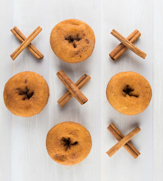 Square of Donuts and Cinnamon