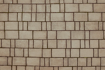 Brown granite pavement background texture