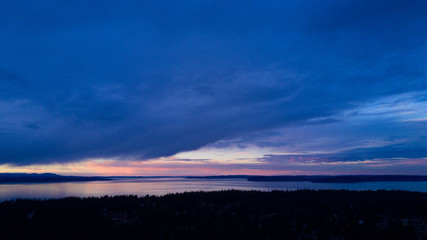 Sunrise over Seattle