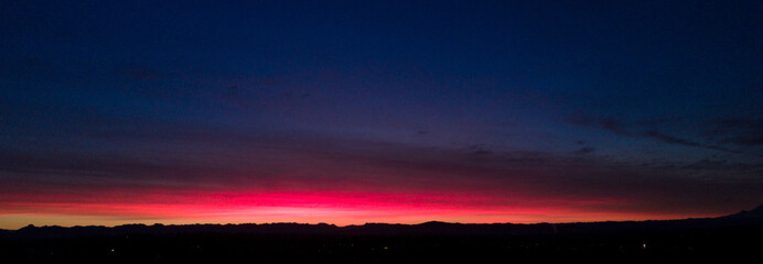 Sunrise over Seattle