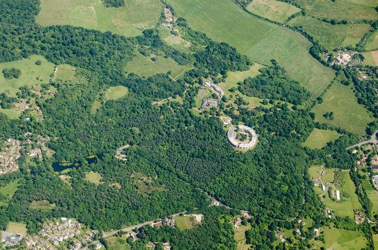 Holwood Estate, aerial view