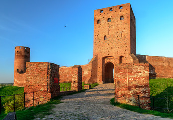 Remains of the Mazovian Duke Castle in Czersk (Poland)