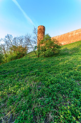 Remains of the Mazovian Duke Castle in Czersk (Poland)