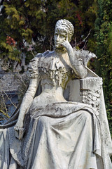Kaiserin Elisabeth Denkmal, Territet, Schweiz