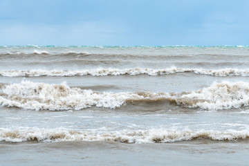 Lake Ontario taking a breath