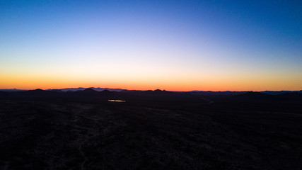 Desert Sunset in Arizona