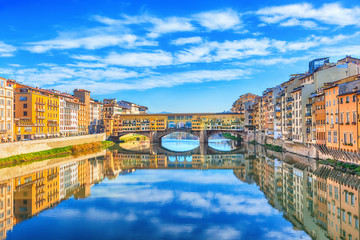 View of Ponte Vecchio. Florence, Italy