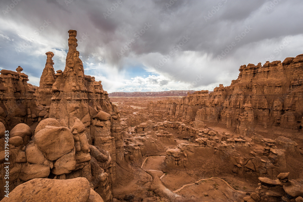 Wall mural Goblin Valley State Park, Utah, USA