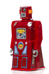 Fototapeta premium Vintage tin robot toy