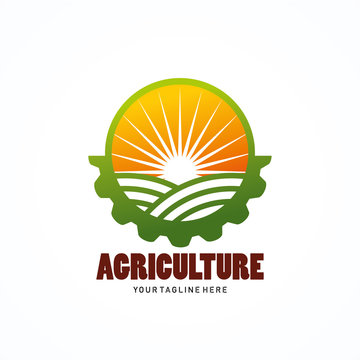 Agriculture Logo Template Design Vector