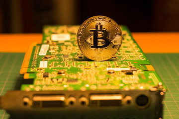 Bitcoin mining graphic card