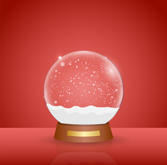 Snowglobe Illustration
