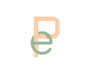 PE and EP Initial Logo for your startup venture