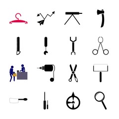 icon Instruments And Tools with simple, tool, follow, torque setting and enginering