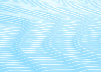 Obraz na płótnie Canvas Abstract white wave background.
