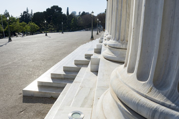 merble stairs and columns