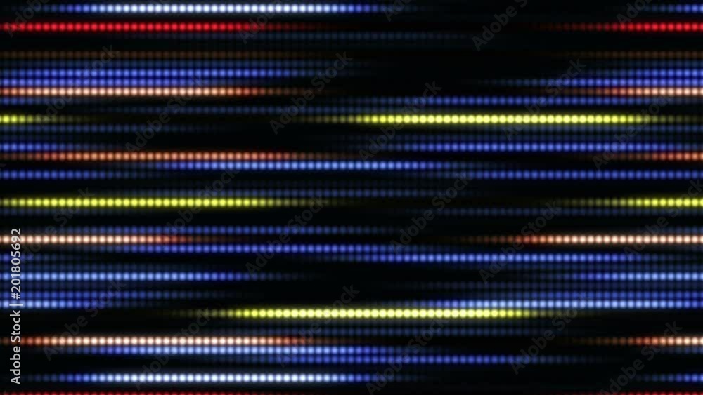 Aufkleber Digital abstract moving light dots pattern for background and screensaver