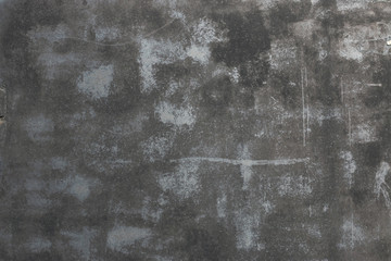 Black scratched grunge iron background, distressed, aged texture