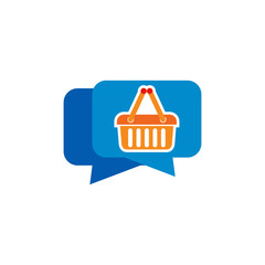 Chat Shop Icon Design