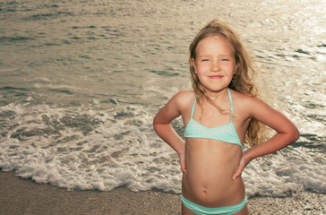 Girl on the beach