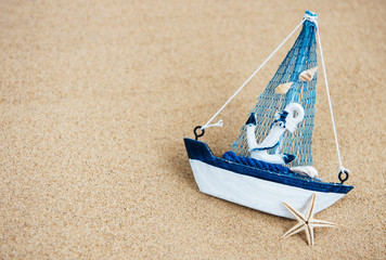 Sea decoration - ship