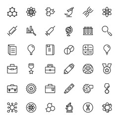 Flat icon set