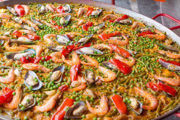 パエリア・スペイン・地中海・料理・海鮮