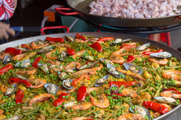 パエリア・スペイン・地中海・料理・海鮮