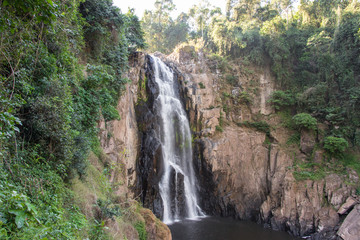 Fototapeta na wymiar Waterfall in national park of Thailand