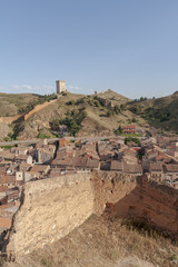 municipio medieval de Daroca en la región de Aragón, España
