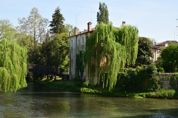 Sacile - scorcio sul fiume Livenza