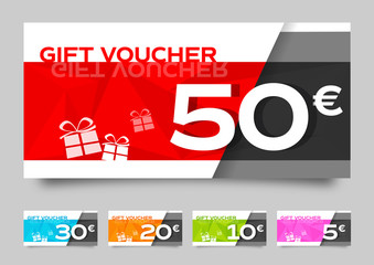Euro gift voucher
