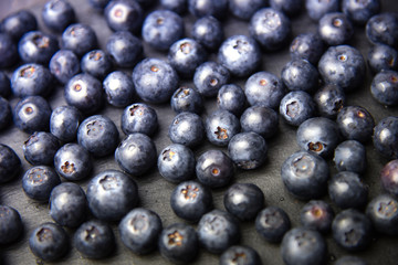 Fresh blueberry background. Texture blueberry berries close up