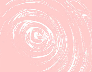 Natural soap texture. Adorable millenial pink foam trace background. Artistic exquisite soap suds. Cleanliness, cleanness, purity concept. Vector illustration.