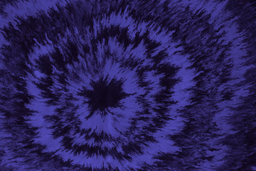 Fototapeta premium Suminagashi marble texture hand painted with indigo ink. Digital paper 1491 performed in traditional japanese suminagashi floating ink technique. Uncommon liquid abstract background.