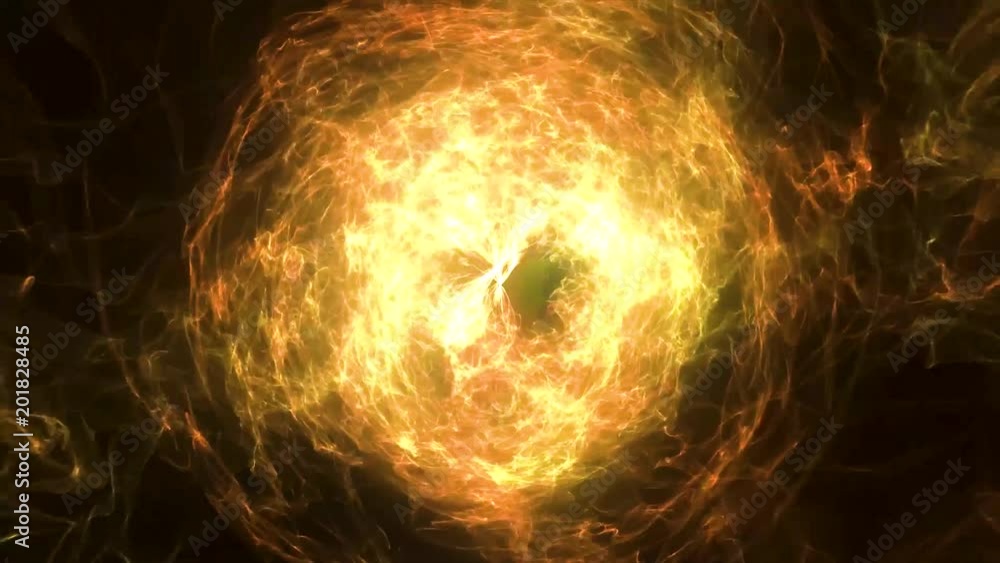 Poster abstract fiery sphere background with luminous swirling backdrop. glowing sphere. shine round frame 