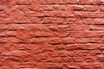 Old red brick wall textures and backgrounds