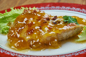 Apricot Dijon Pork Chops