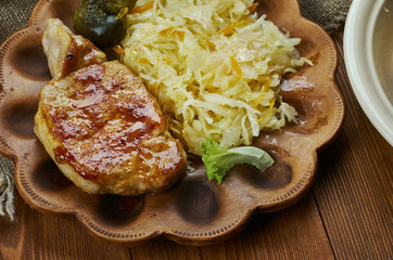 Bavarian Pork Chop