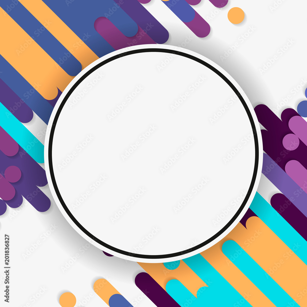 Poster minimalistic design, creative concept, modern diagonal abstract background geometric element.