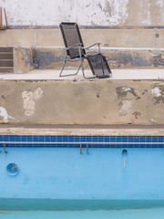 derelictb swimming pool complex and lido, malta