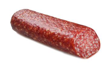 Fresh salami sausage